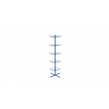Stand rotativ rectangular